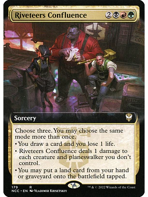 Riveteers Confluence (Extended Art) | Inglés | NM | NCC