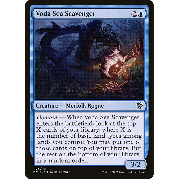 Voda Sea Scavenger | Inglés | NM | DMU 1