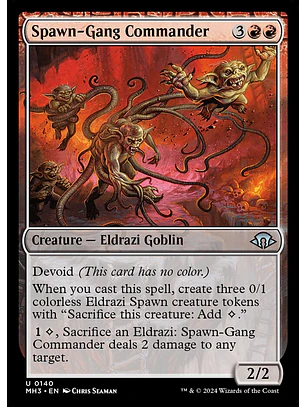 Spawn-Gang Commander | Español | NM | MH3