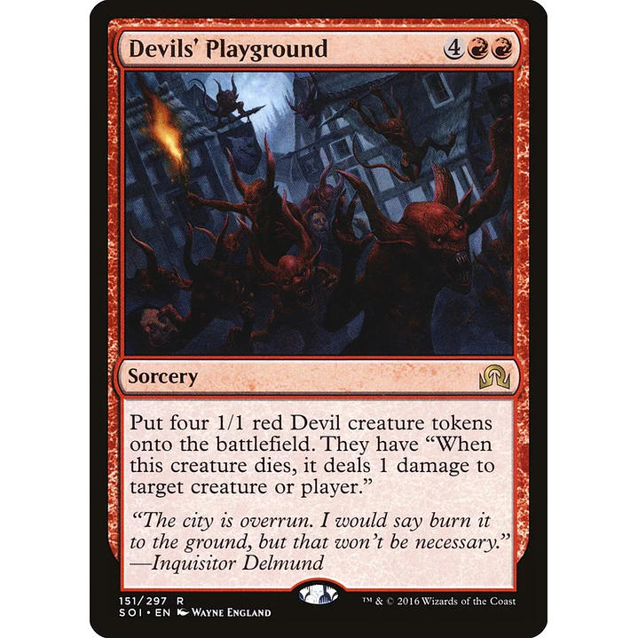 Devils' Playground | Español | NM | SOI 1