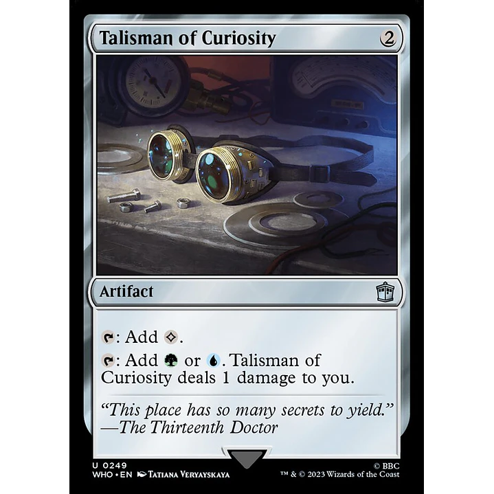 Talisman of Curiosity | Inglés | NM | WHO 1