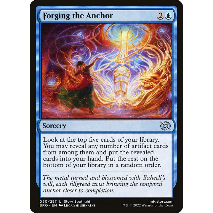 Forging the Anchor (foil) | Inglés | NM | BRO 1