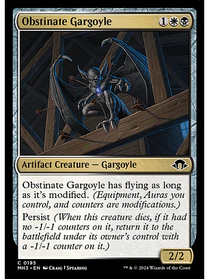 Obstinate Gargoyle | Español | NM | MH3
