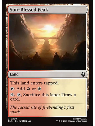 Sun-Blessed Peak | Inglés | NM | TLA