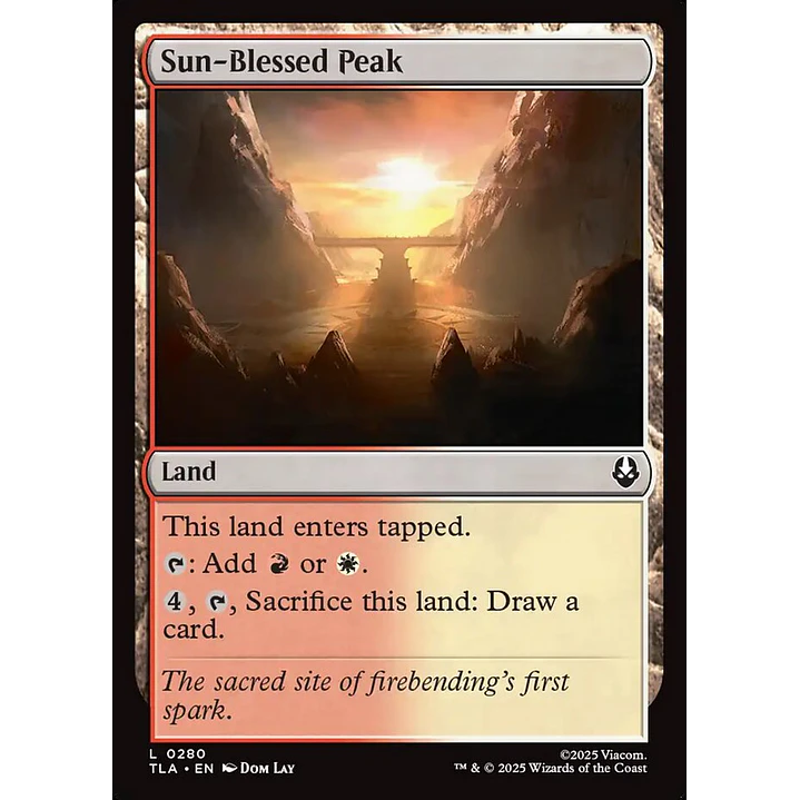 Sun-Blessed Peak | Inglés | NM | TLA 1