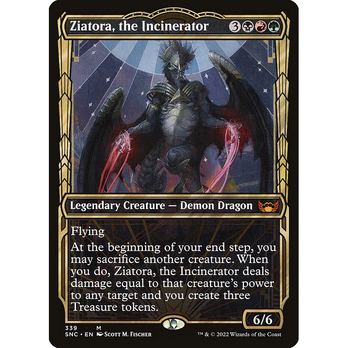 Ziatora, the Incinerator (Showcase) | Inglés | NM | SNC 1