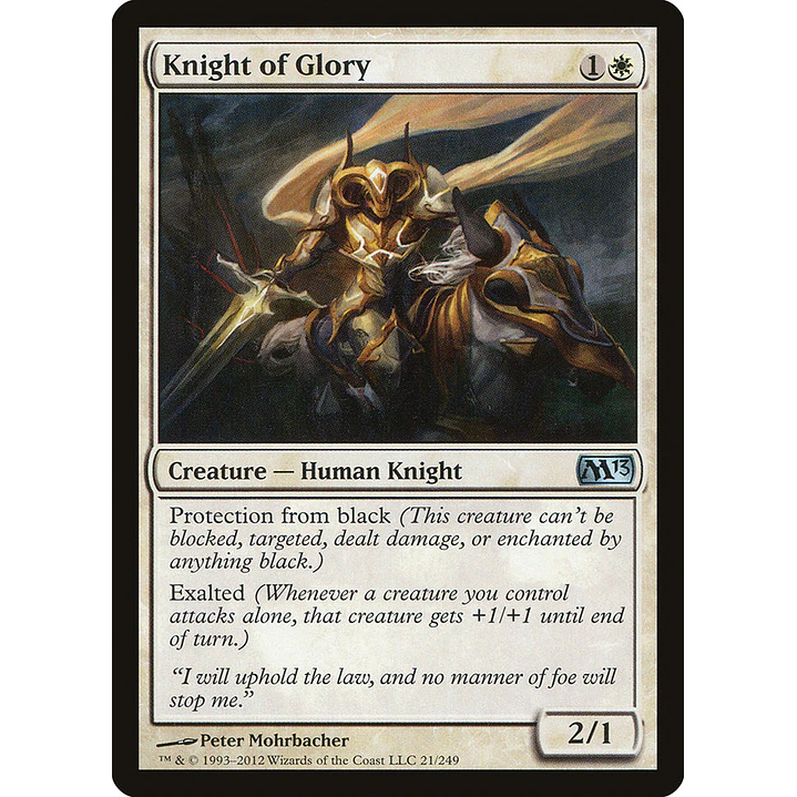 Knight of Glory | Inglés | NM | M13 1