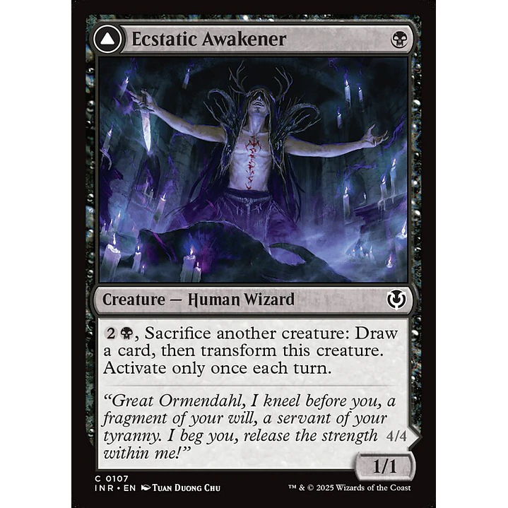 Ecstatic Awakener // Awoken Demon (foil) | Español | NM | INR 1