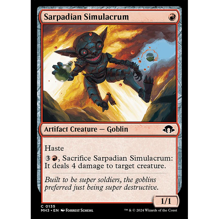 Sarpadian Simulacrum (foil) | Español | NM | MH3 1