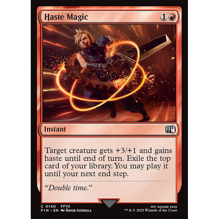 Haste Magic (foil) | Inglés | NM | FIN 1