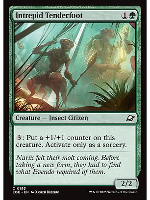 Intrepid Tenderfoot | Español | NM | EOE
