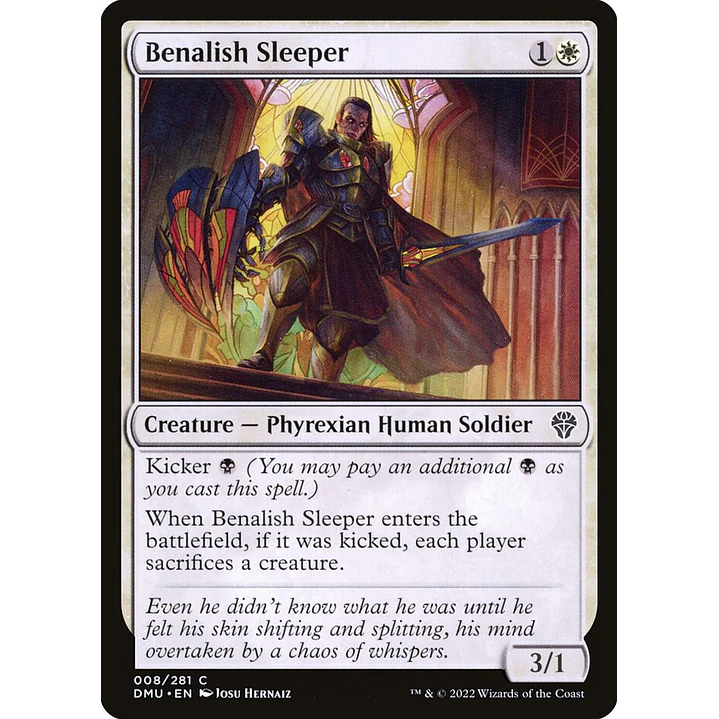 Benalish Sleeper (foil) | Inglés | NM | DMU 1