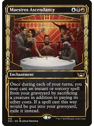 Maestros Ascendancy (Showcase) | Inglés | NM | SNC