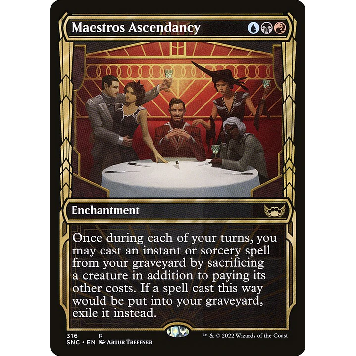 Maestros Ascendancy (Showcase) | Inglés | NM | SNC 1