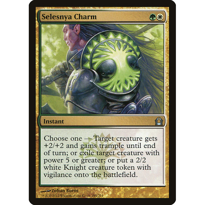 Selesnya Charm | Inglés | NM | RTR 1