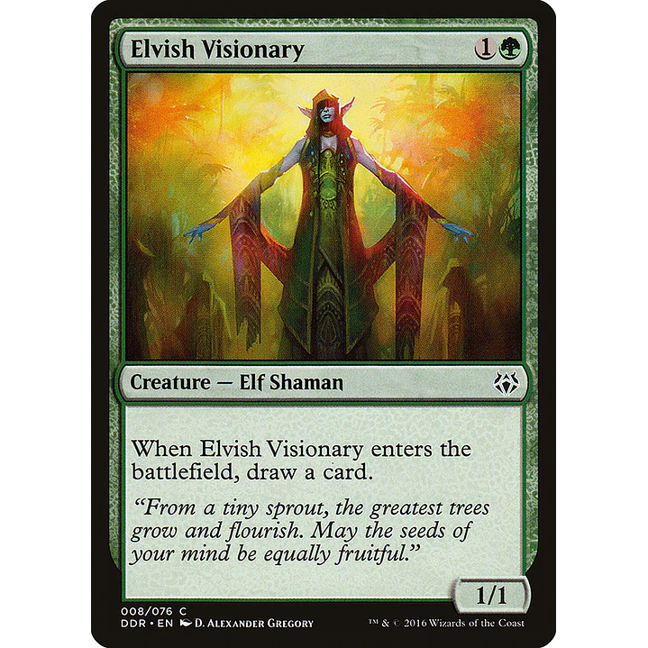 Elvish Visionary | Inglés | NM | DDR 1