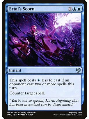 Ertai's Scorn | Inglés | NM | DMU
