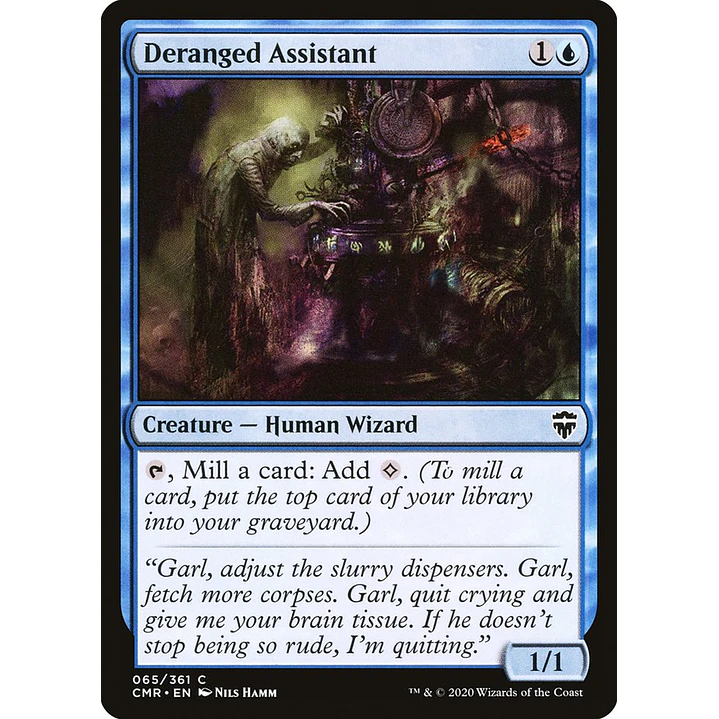 Deranged Assistant | Inglés | NM | CMR 1
