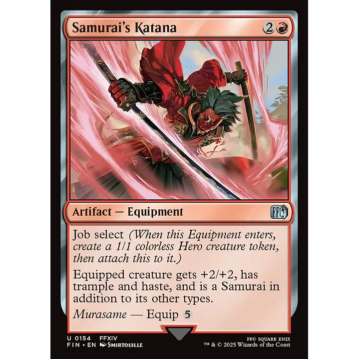 Samurai's Katana | Inglés | NM | FIN 1
