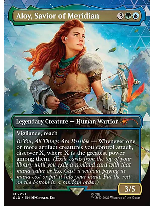 Aloy, Savior of Meridian (Borderless) | Inglés | NM | SLD