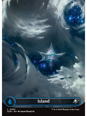 Island (Borderless foil) | Inglés | NM | EOE