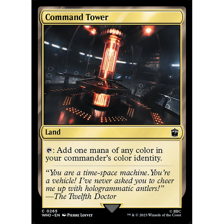 Command Tower | Inglés | NM | WHO 1