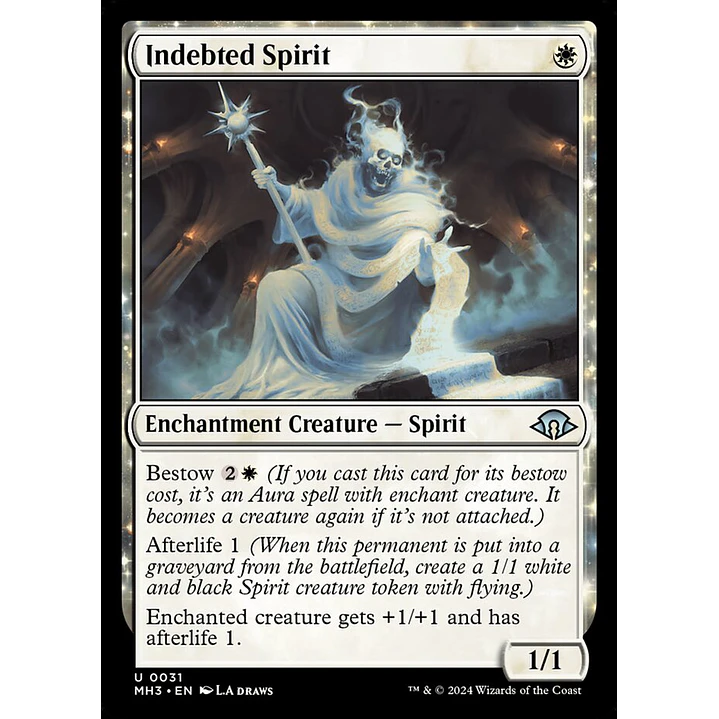 Indebted Spirit | Español | NM | MH3 1