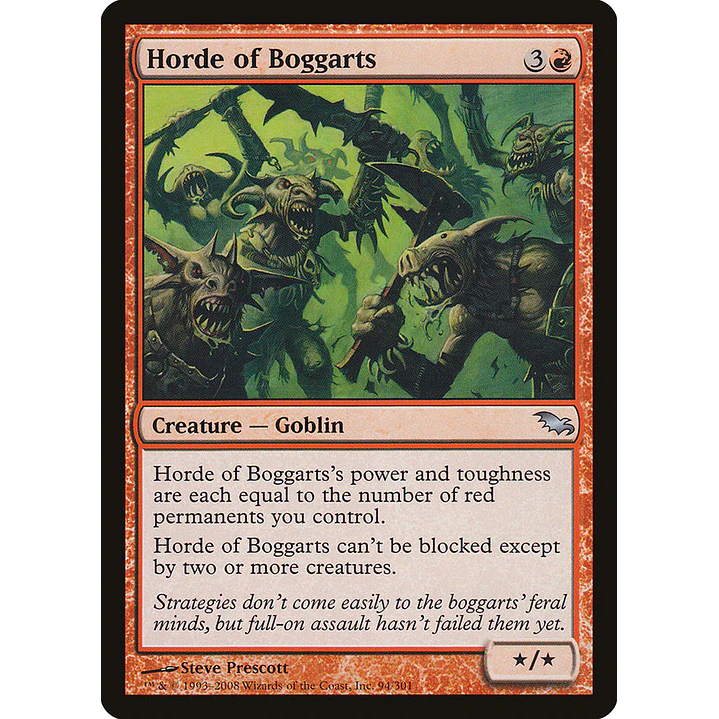 Horde of Boggarts | Inglés | NM | SHM 1