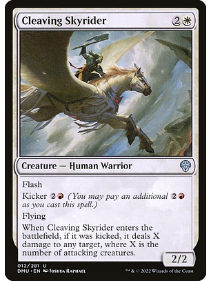 Cleaving Skyrider | Inglés | NM | DMU