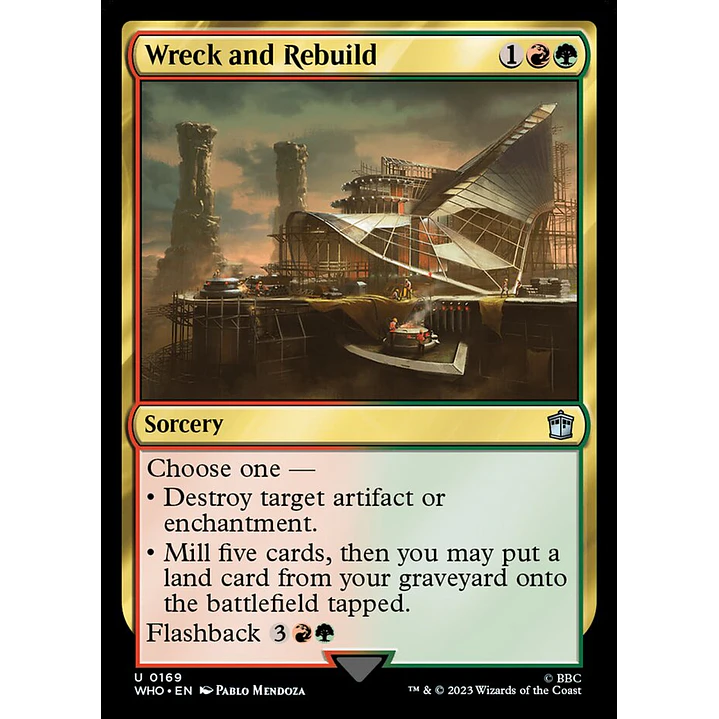 Wreck and Rebuild | Inglés | NM | WHO 1