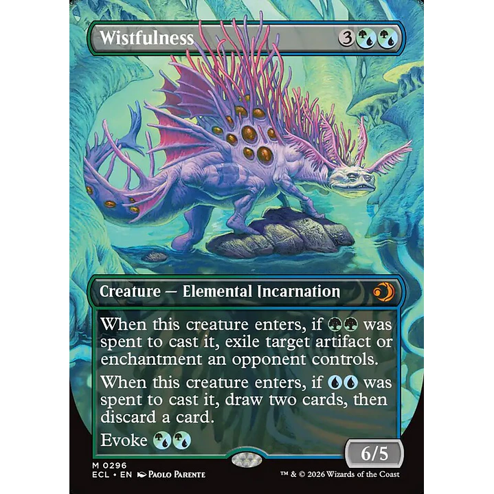 Wistfulness (Borderless) | Inglés | NM | ECL 1