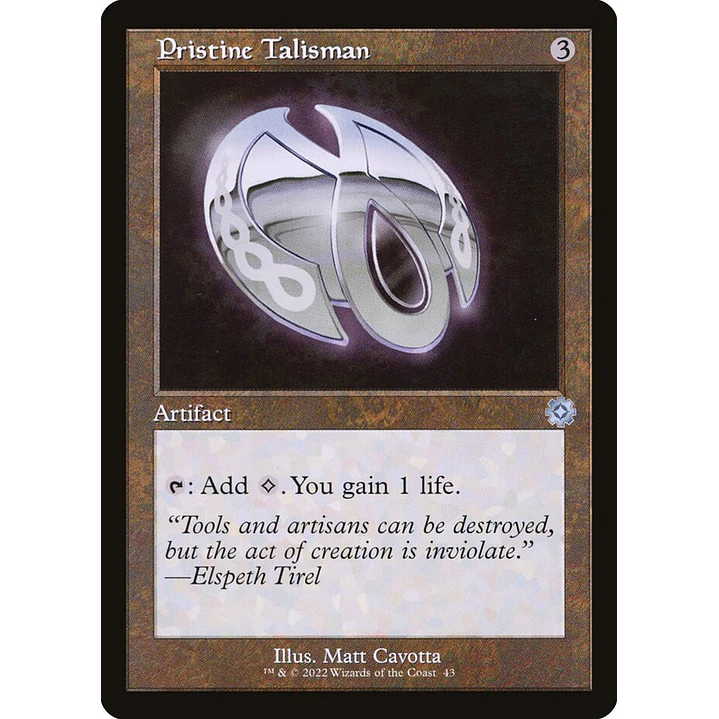 Pristine Talisman (Retro Frame) | Inglés | NM | BRR 1