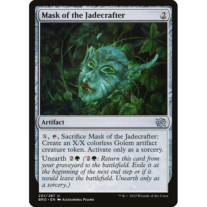 Mask of the Jadecrafter | Inglés | NM | BRO 1