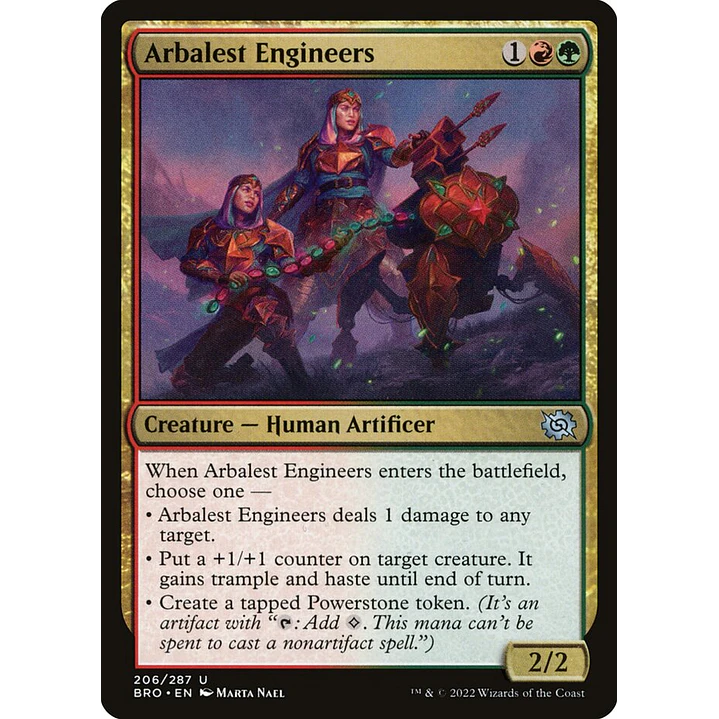 Arbalest Engineers | Inglés | NM | BRO 1