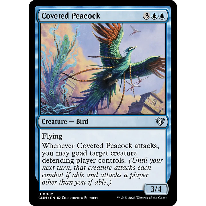 Coveted Peacock | Inglés | NM | CMM 1
