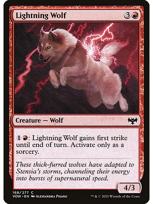 Lightning Wolf | Inglés | NM | VOW