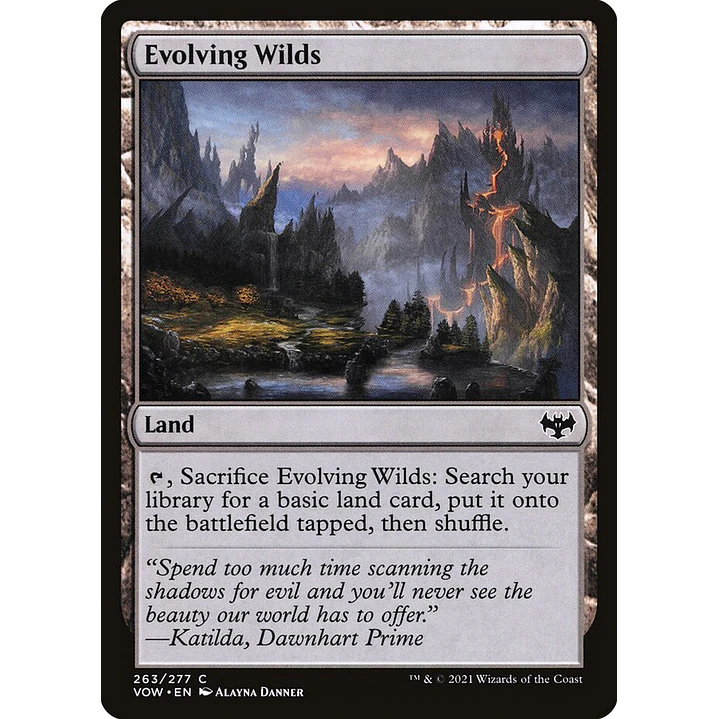 Evolving Wilds | Inglés | NM | VOW 1