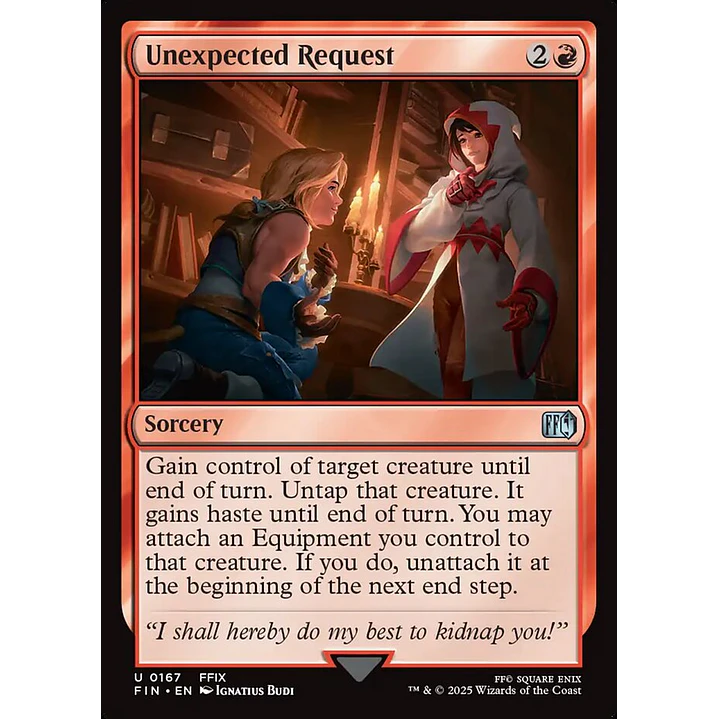 Unexpected Request (foil) | Inglés | NM | FIN 1