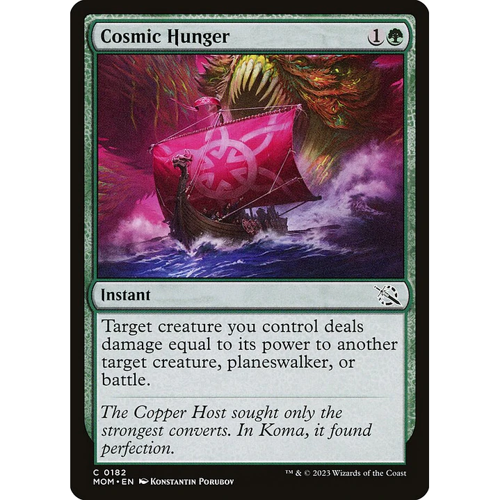 Cosmic Hunger | Español | NM | MOM 1