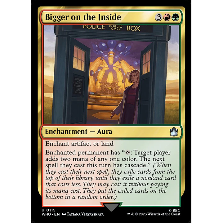 Bigger on the Inside | Inglés | NM | WHO 1