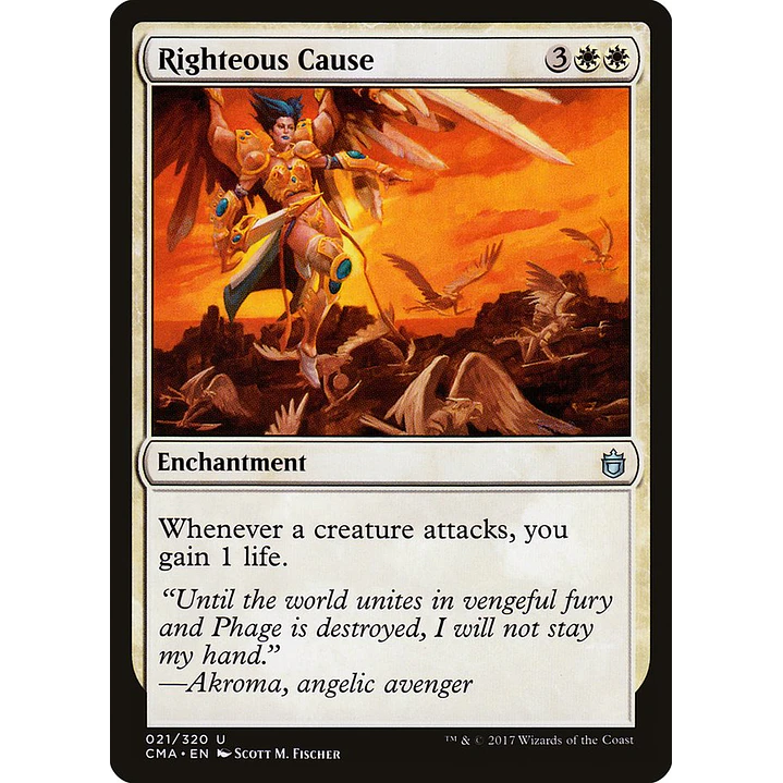 Righteous Cause | Inglés | NM | CMA 1