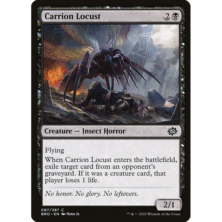 Carrion Locust | Inglés | NM | BRO 1