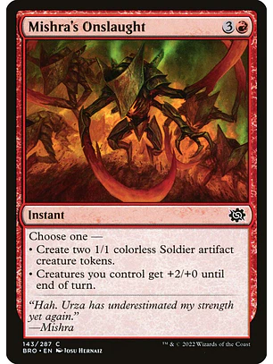 Mishra's Onslaught | Inglés | NM | BRO