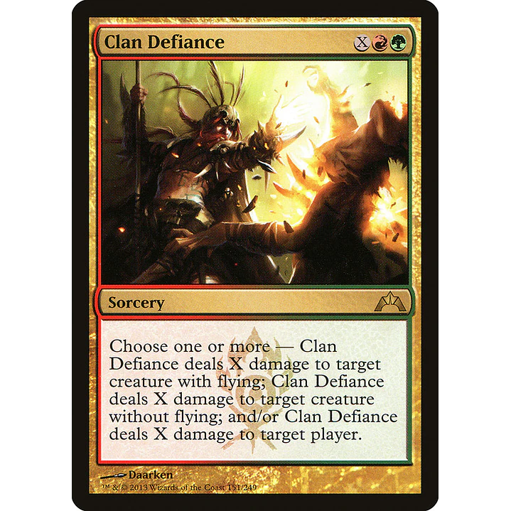 Clan Defiance | Inglés | NM | GTC 1