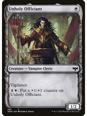 Unholy Officiant (Showcase) | Inglés | NM | VOW