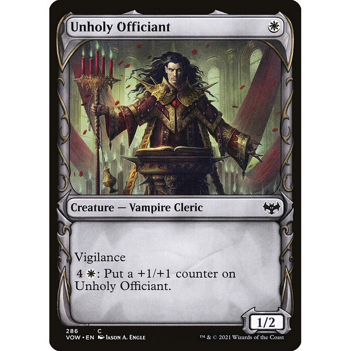 Unholy Officiant (Showcase) | Inglés | NM | VOW 1