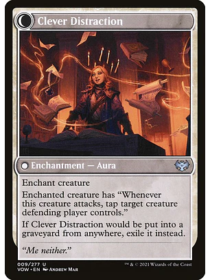 Distracting Geist // Clever Distraction (foil) | Inglés | NM | VOW
