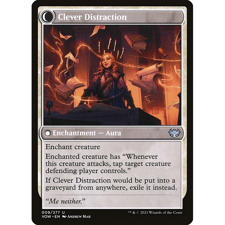 Distracting Geist // Clever Distraction (foil) | Inglés | NM | VOW 2