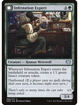 Infestation Expert // Infested Werewolf | Inglés | NM | VOW