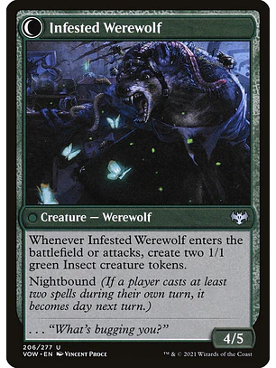 Infestation Expert // Infested Werewolf | Inglés | NM | VOW